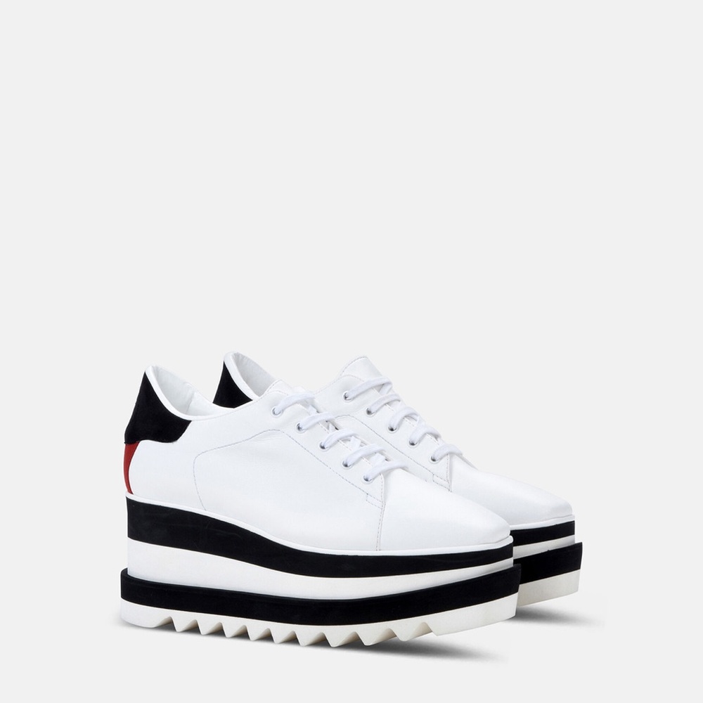 STELLA MCARTNEY-38.5 Sneak-Elyse White